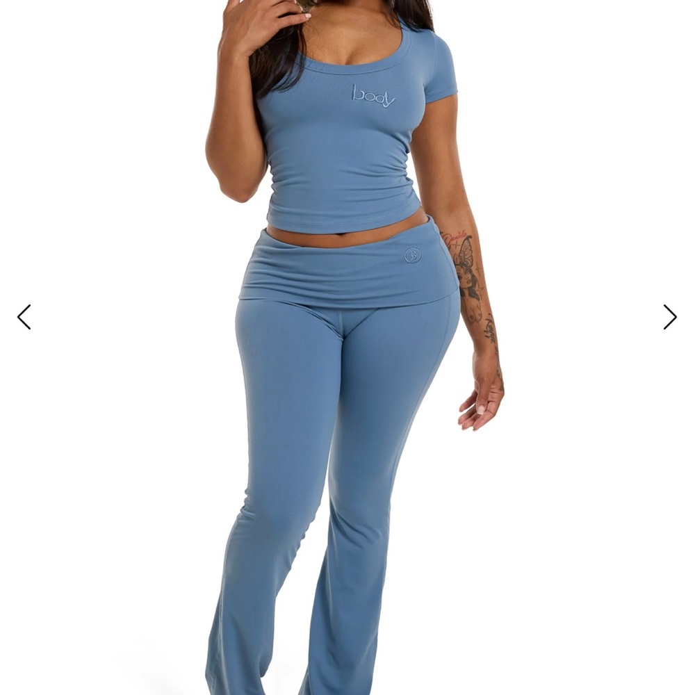 BODY by Raven Tracy - Yoga SET (denim blue)